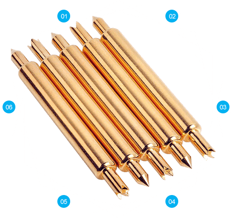 華榮華雙頭探針、高頻測試彈簧探針、pogopin探針、層層嚴格質檢，保證產品零缺陷